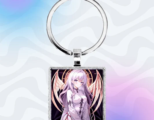 Акриловый брелок