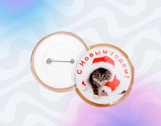 Акриловый значок